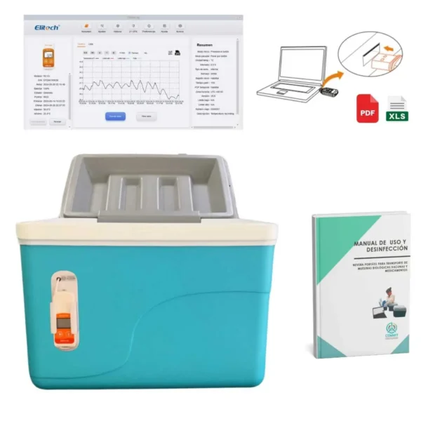 Nevera Portátil con Datalogger de 10 litros - Imagen 3