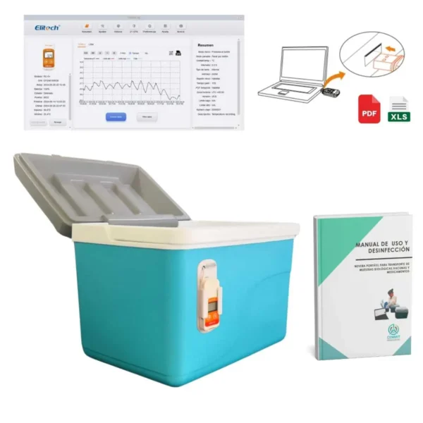 Nevera Portátil con Datalogger de 10 litros - Imagen 5