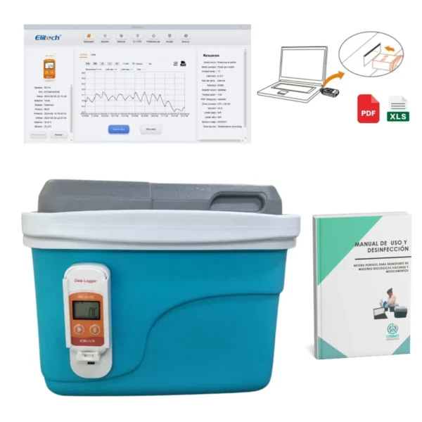 Nevera Portátil con Datalogger 4.5 litros - Imagen 2