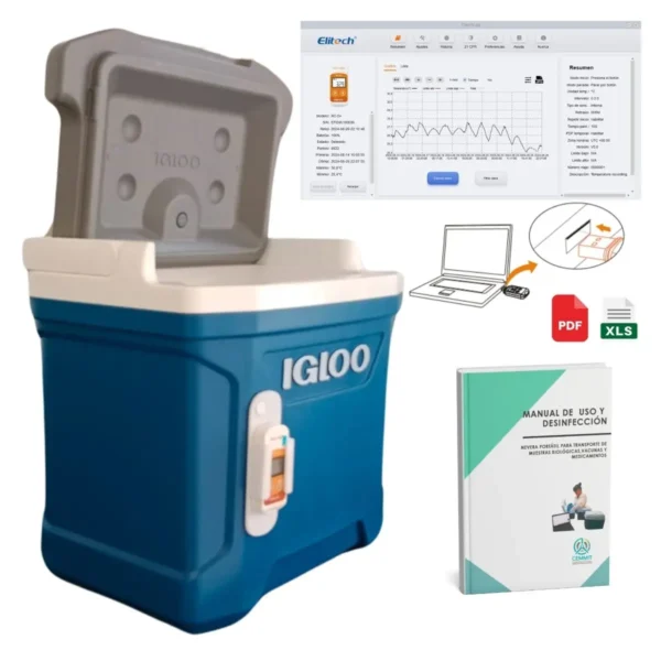 Nevera Portátil con Datalogger de 15 litros - Imagen 5
